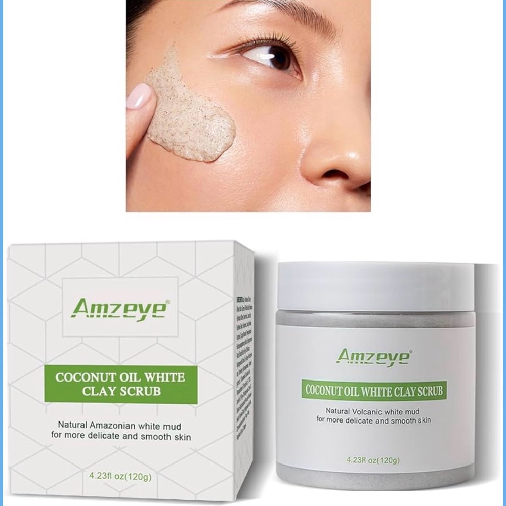Volcanic White Mud Scrub - Exfoliate, Nourish, and Revitalize Your Skin NEW
